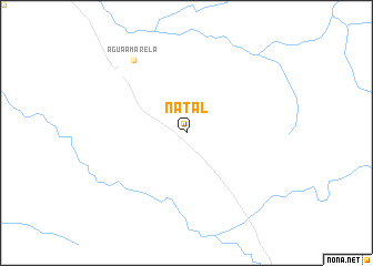 map of Natal