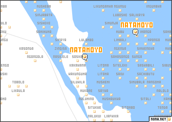 map of Natamoyo