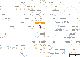 map of Na Tam