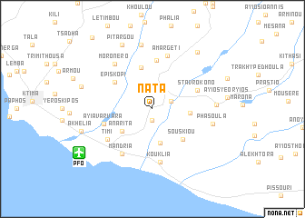 map of Nata