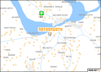 map of Nāthan Goth