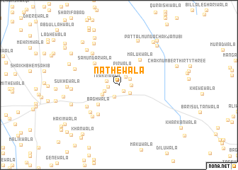 map of Nathewāla