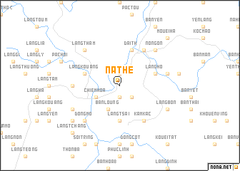 map of Na Thé