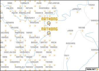 map of Na Thòng