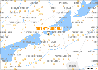 map of Naththu Wasli