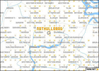 map of Nathullābād