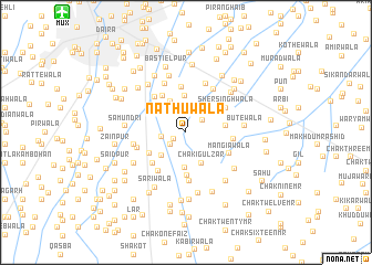 map of Nathuwāla