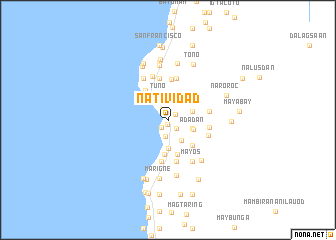 map of Natividad