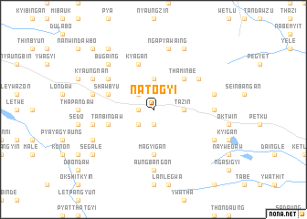 map of Natogyi