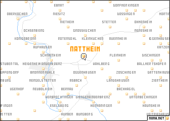 map of Nattheim