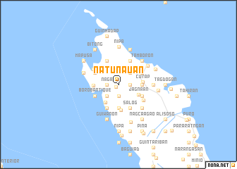 map of Natunauan