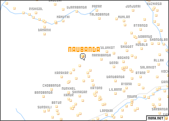 map of Nāu Bānda