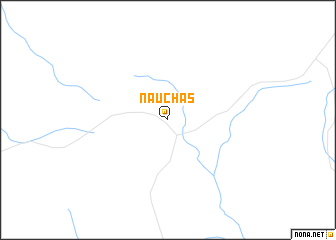 map of Nauchas