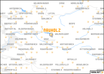 map of Nauholz