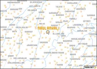 map of Naulānwāli