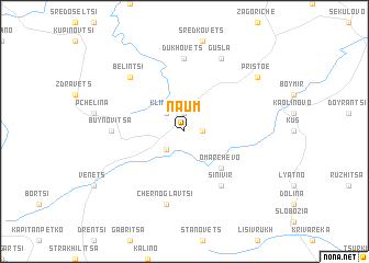 map of Naum