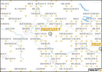 map of Naundorf