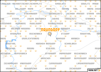 map of Naundorf