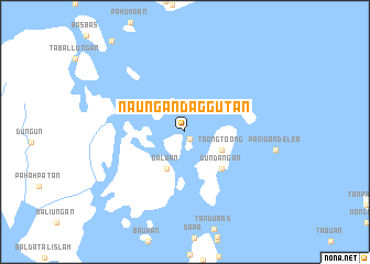 map of Naungan Daggutan