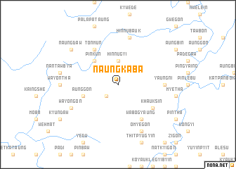 map of Naungkaba