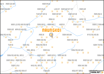 map of Naung-koi