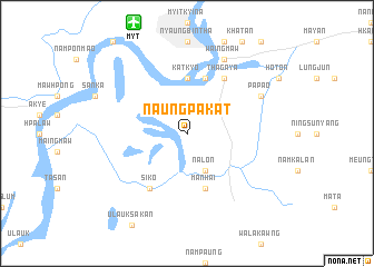 map of Naungpakat
