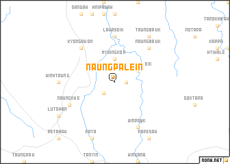 map of Naungpalein