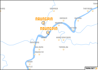 map of Naungpin
