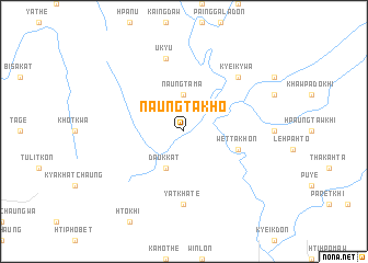 map of Naungtakho