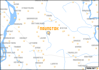 map of Naungtok