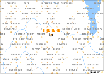 map of Naungwo