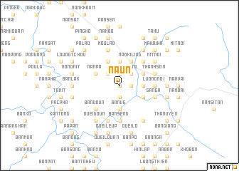 map of Nà Ún