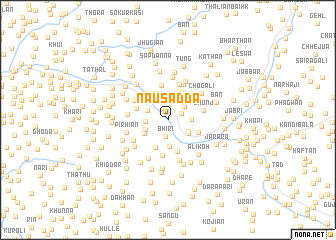 map of Nausadda