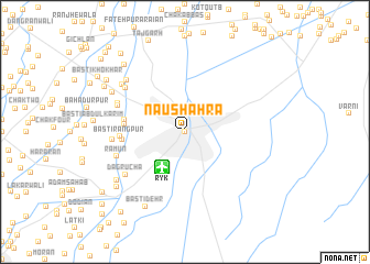 map of Naushahra