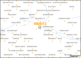 map of Nausitz