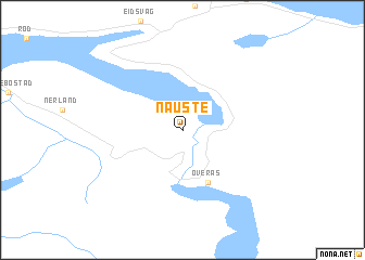 map of Nauste