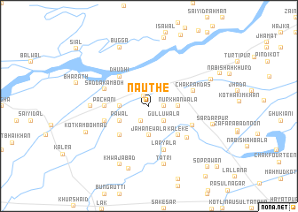 map of Nauthe