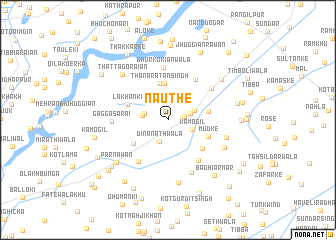 map of Nauthe