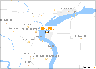 map of Nauvoo