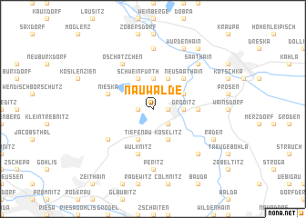 map of Nauwalde