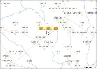 map of Nauwalise