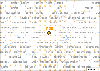 map of Nau