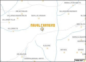 map of Navalcarnero