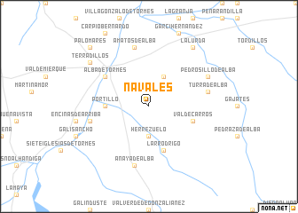 map of Navales