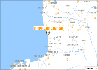 map of Naval Hacienda