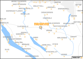 map of Navarino