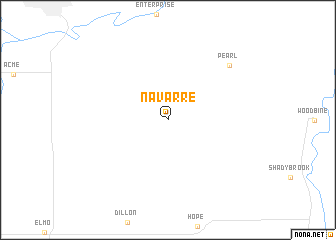 map of Navarre