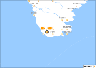 map of Navave