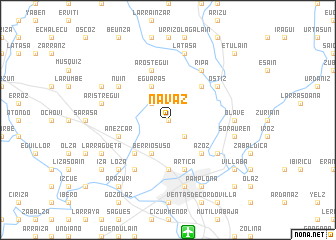 map of Navaz