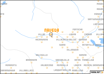 map of Naveda